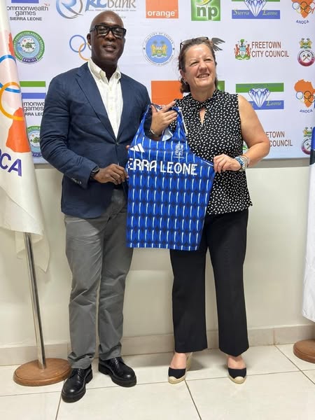 British High Commissioner Visits the Commonwealth Games Association of Sierra Leone