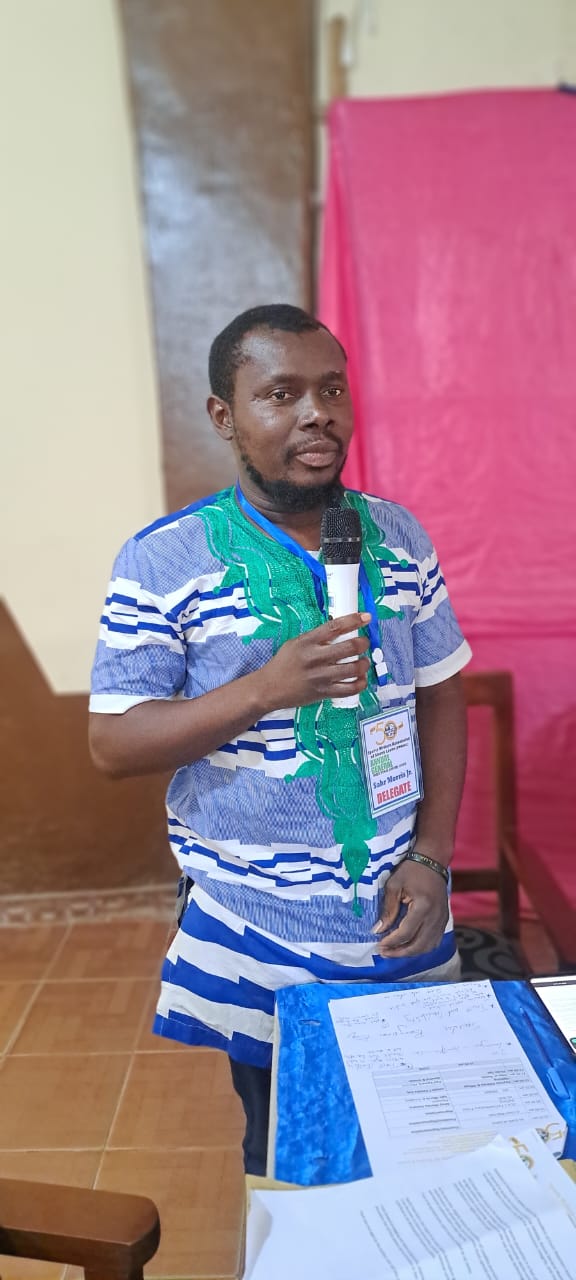 SWASAL President, Sahr Morris Jr gives state of the association 2025–2026  report
