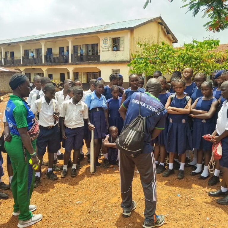 Cricket Sierra Leone Begins 27-Day Girls’ Cricket Celebration